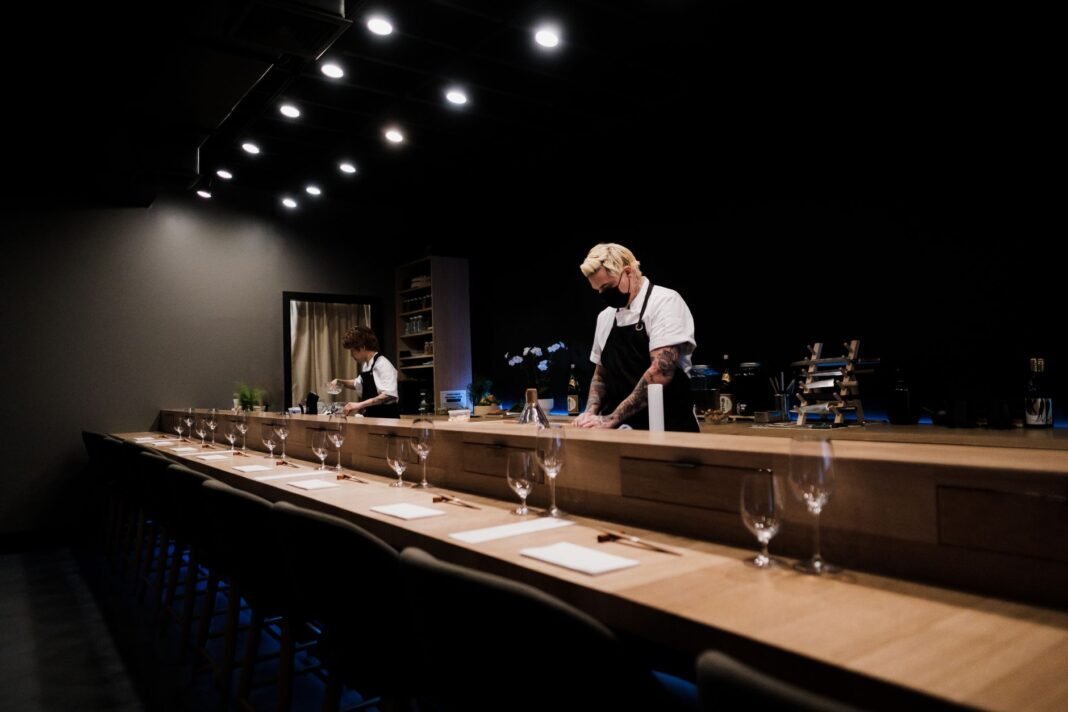 Best omakase in NYC - chefs preparing nigiri at a sushi counter
